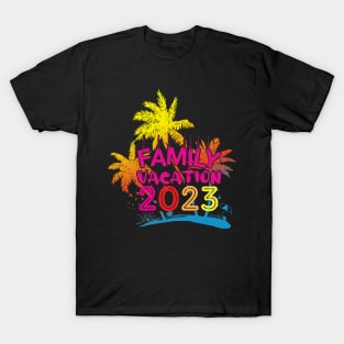 Family Vacation 2023 Beach Summer Matching for Men Women Kid T-Shirt